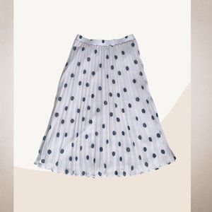 A New Day Polka Dot Midi Skirt